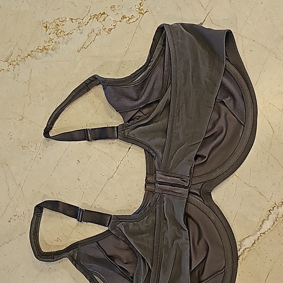 Breezies Underwire Bra 46D Grey/grey - Picture 4 of 6